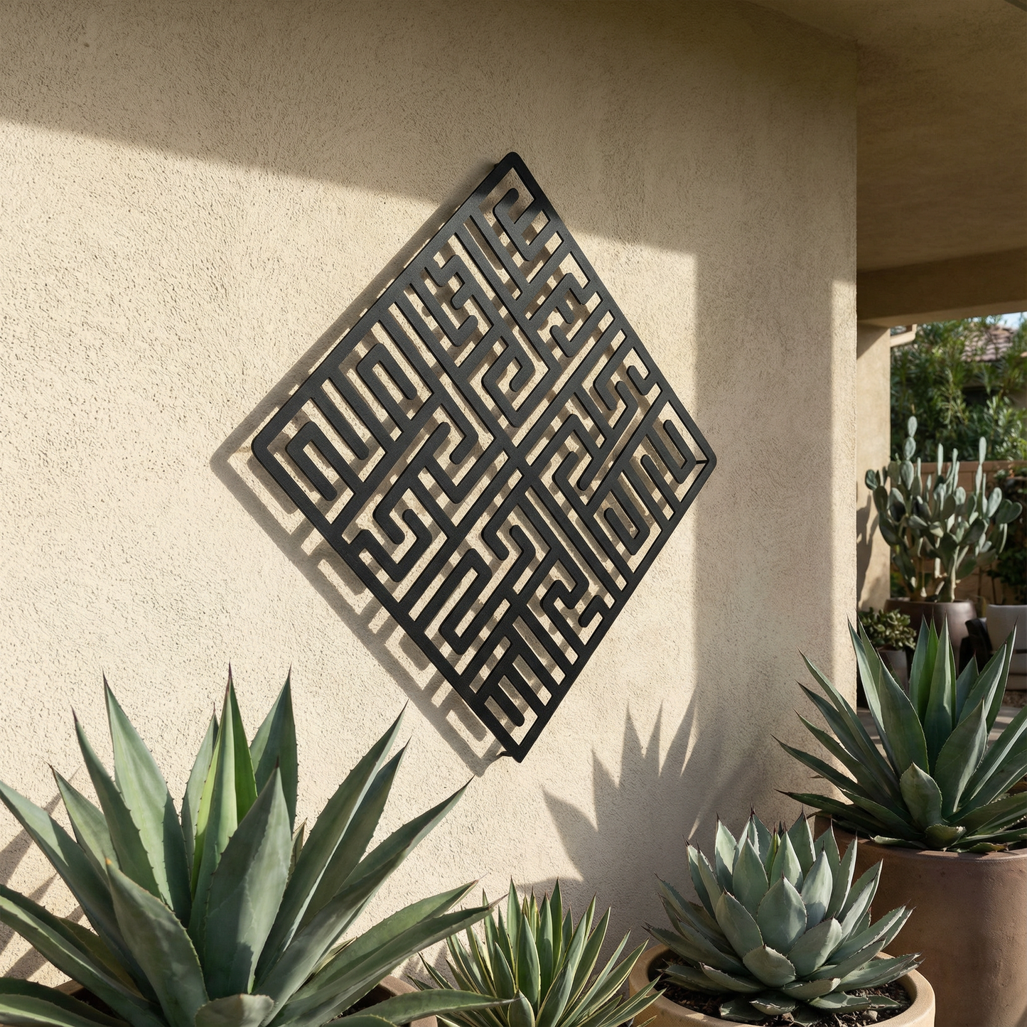 The Diamond Codex | Metal Wall Art