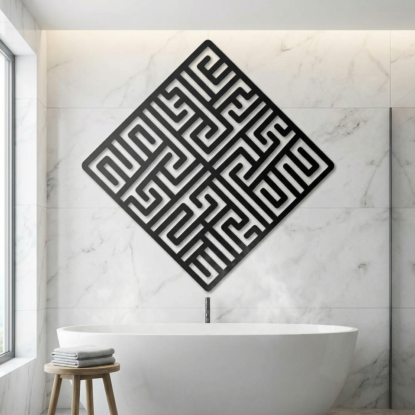 The Diamond Codex | Metal Wall Art