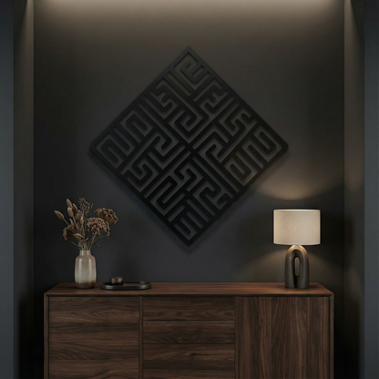 The Diamond Codex | Metal Wall Art