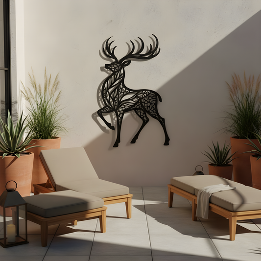 The Thornwood Regent | Metal Wall Art