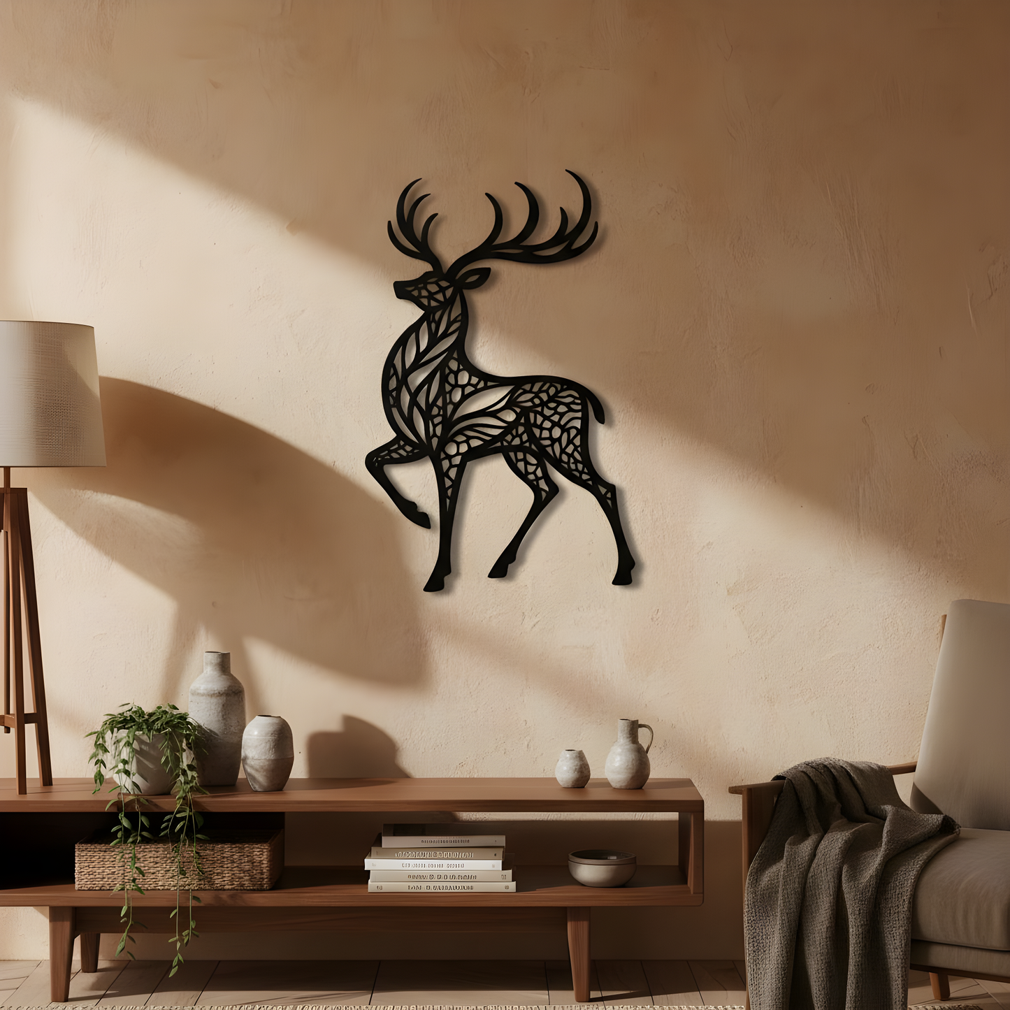 The Thornwood Regent | Metal Wall Art