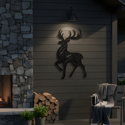 The Thornwood Regent | Metal Wall Art