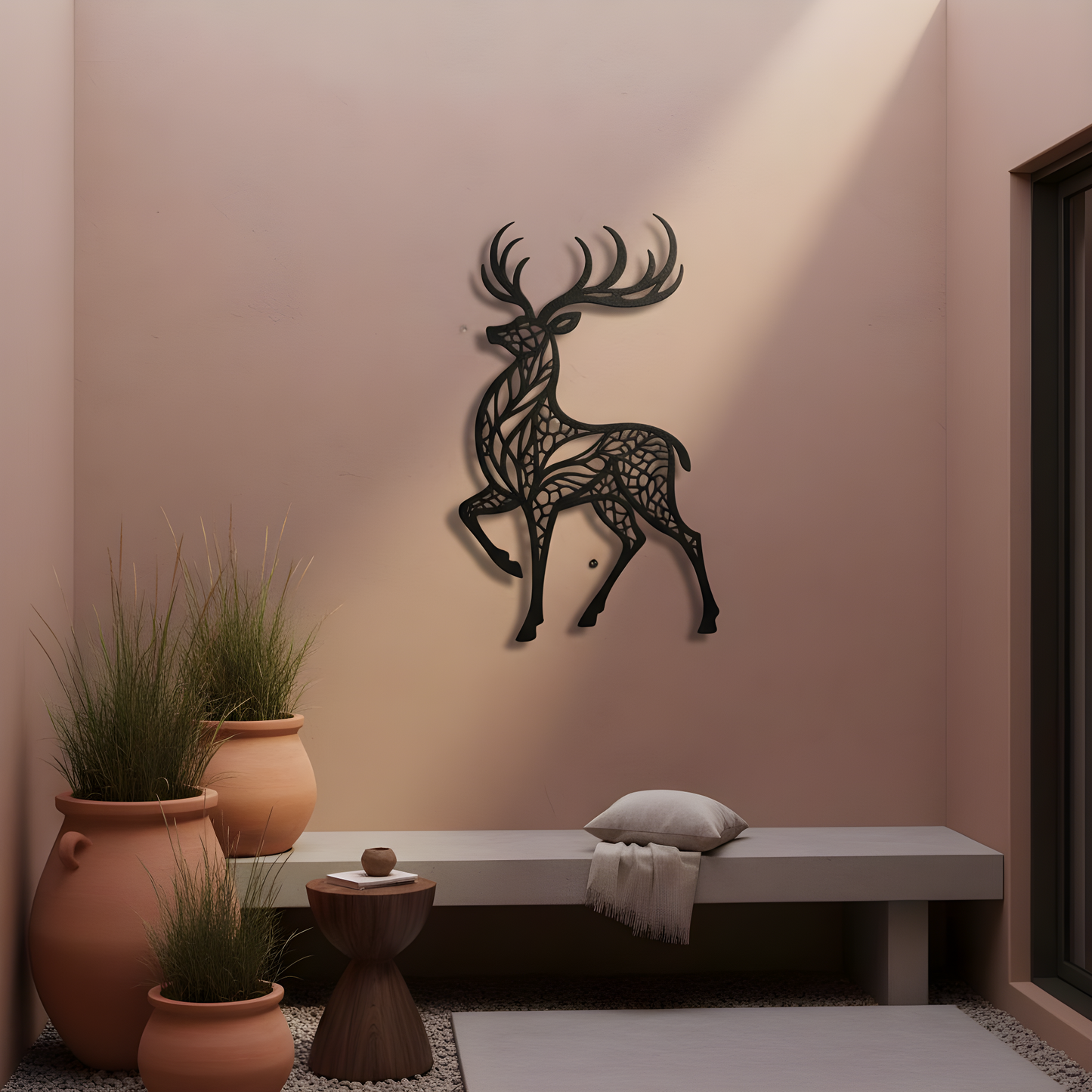 The Thornwood Regent | Metal Wall Art