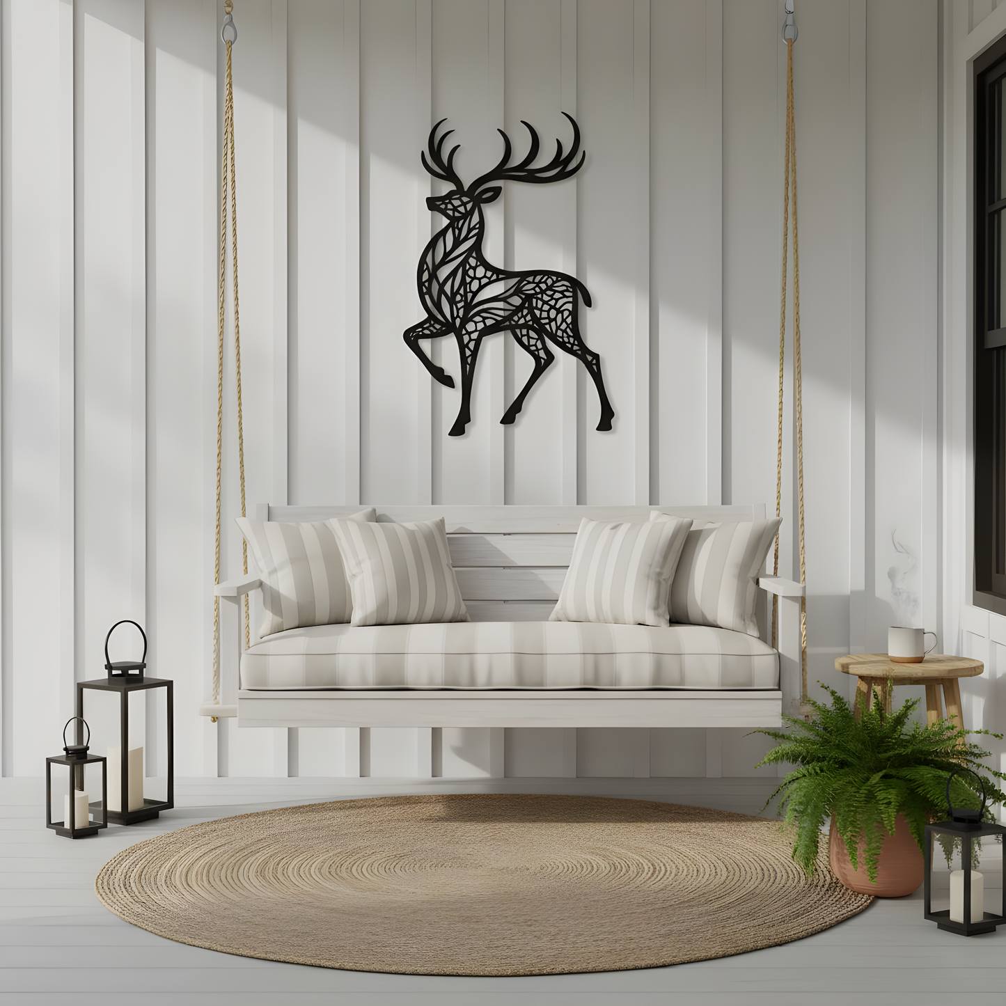 The Thornwood Regent | Metal Wall Art