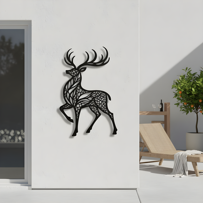 The Thornwood Regent | Metal Wall Art