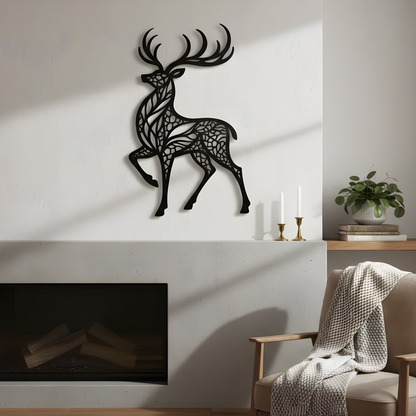 The Thornwood Regent | Metal Wall Art