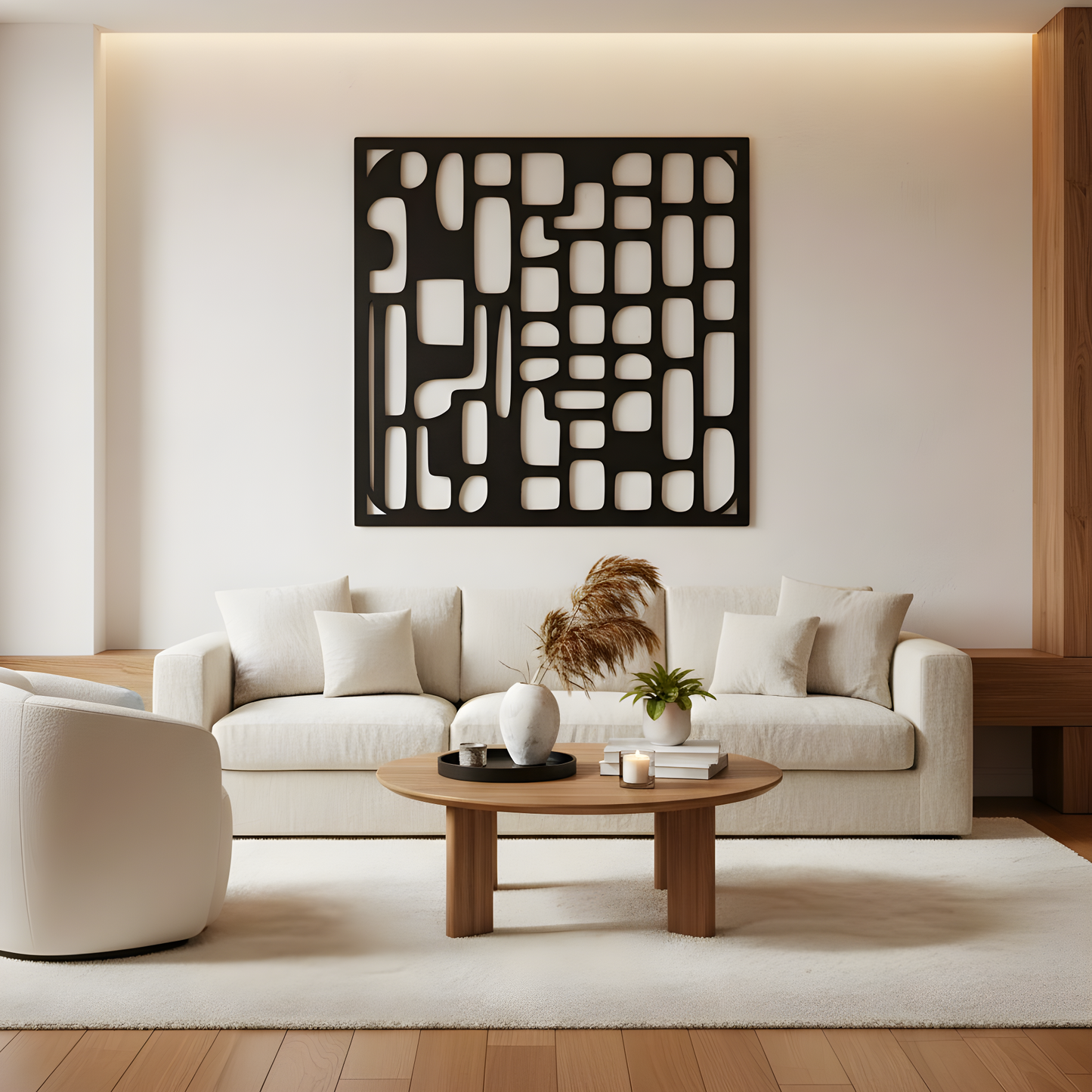 The Riverstone Matrix | Metal Wall Art