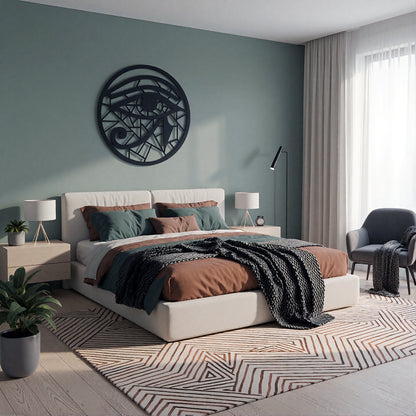 The Shardbound Oculus | Metal Wall Art