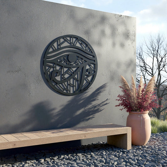 The Horus Shard Seal | Metal Wall Art