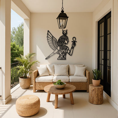 The Ankh Herald | Metal Wall Art