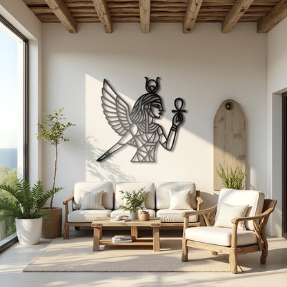 The Ankh Herald | Metal Wall Art