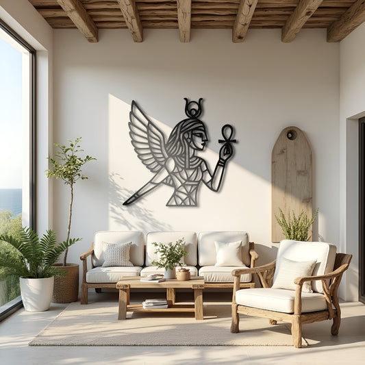 The Ankh Herald | Metal Wall Art