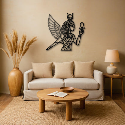 The Ankh Herald | Metal Wall Art