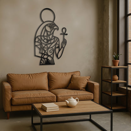 The Ankh Sentinel | Metal Wall Art