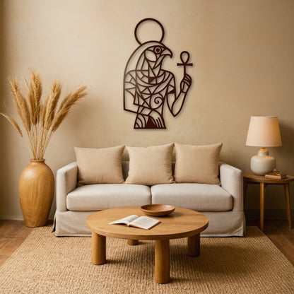 The Ankh Sentinel | Metal Wall Art