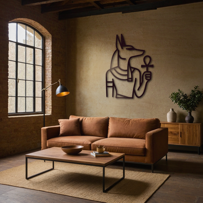 The Ankh Custodian | Metal Wall Art