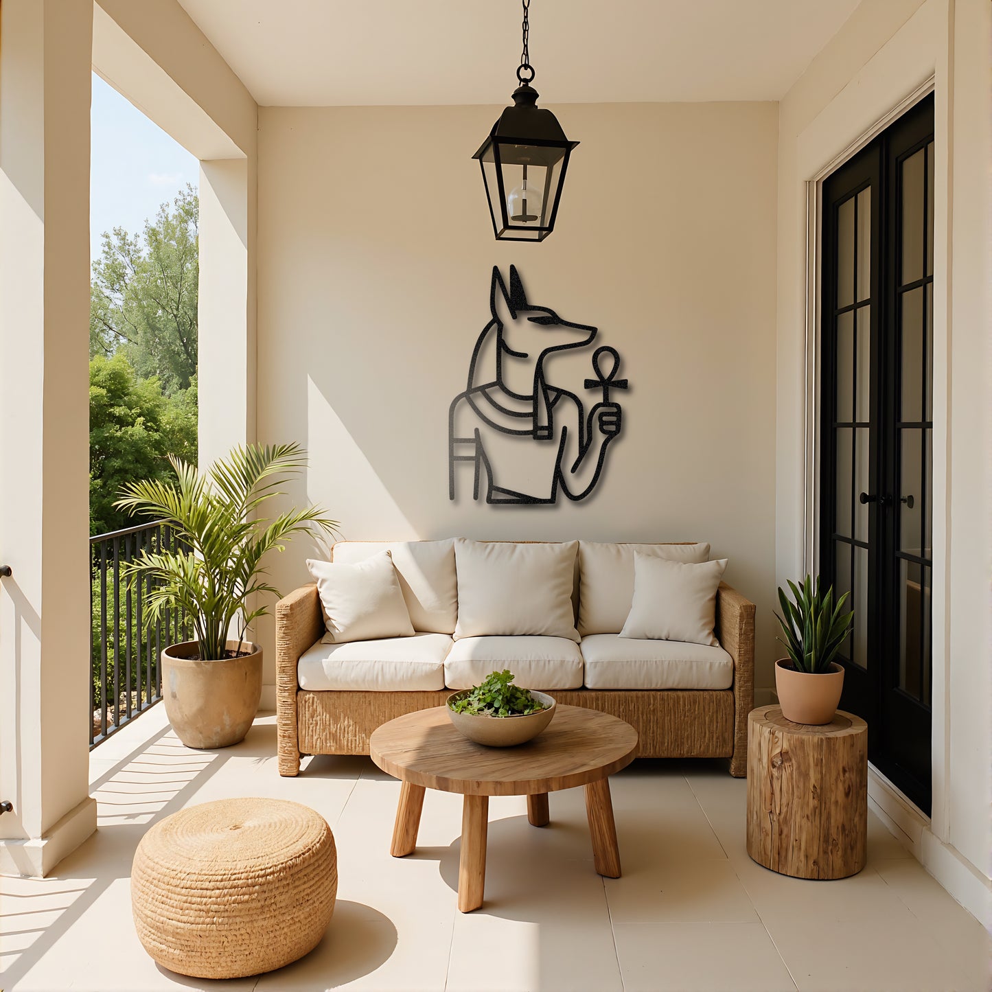 The Ankh Custodian | Metal Wall Art