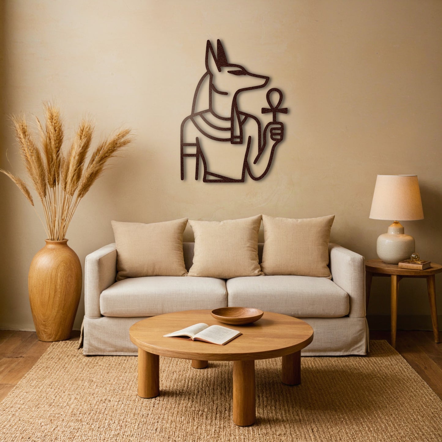 The Ankh Custodian | Metal Wall Art