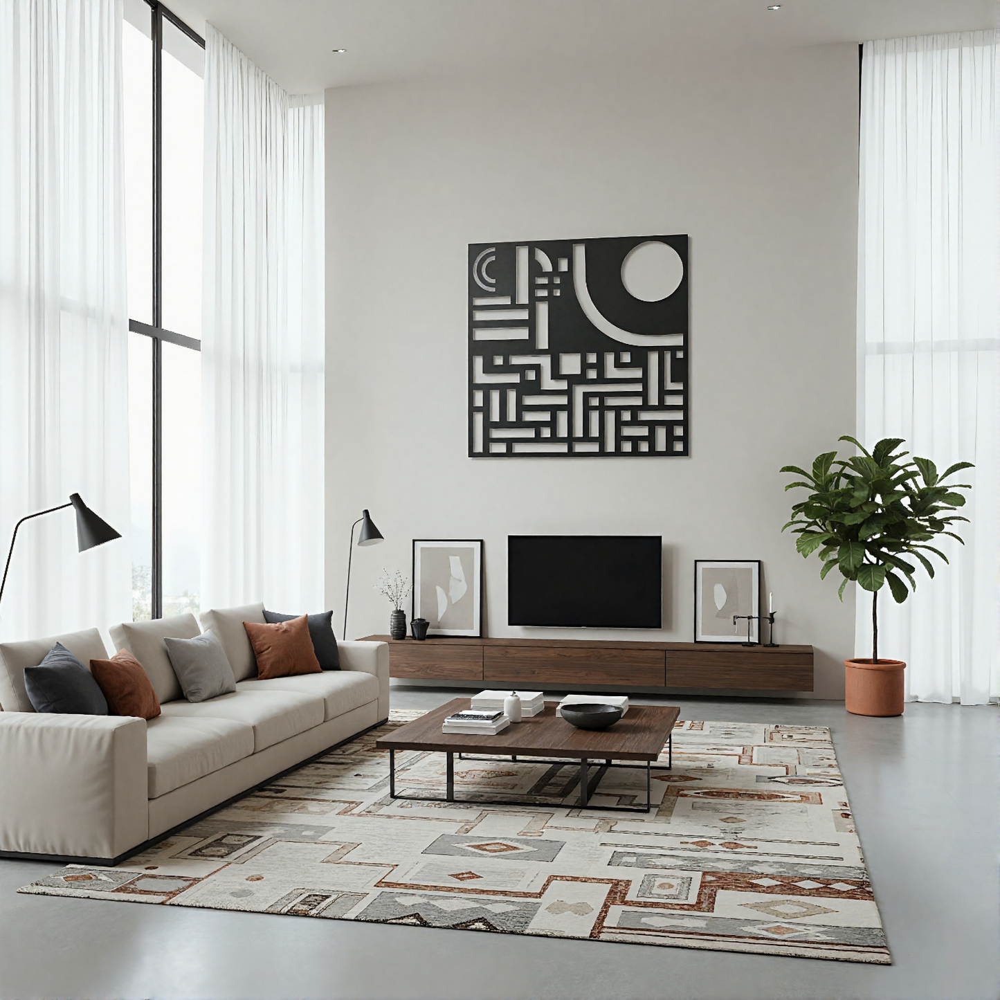 The Eclipse Blueprint | Metal Wall Art