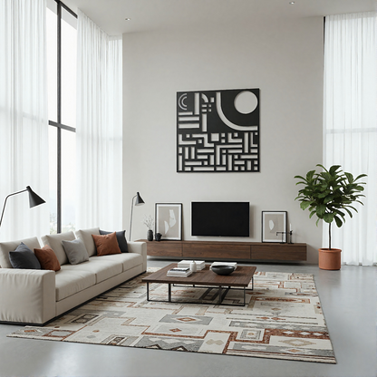 The Eclipse Blueprint | Metal Wall Art