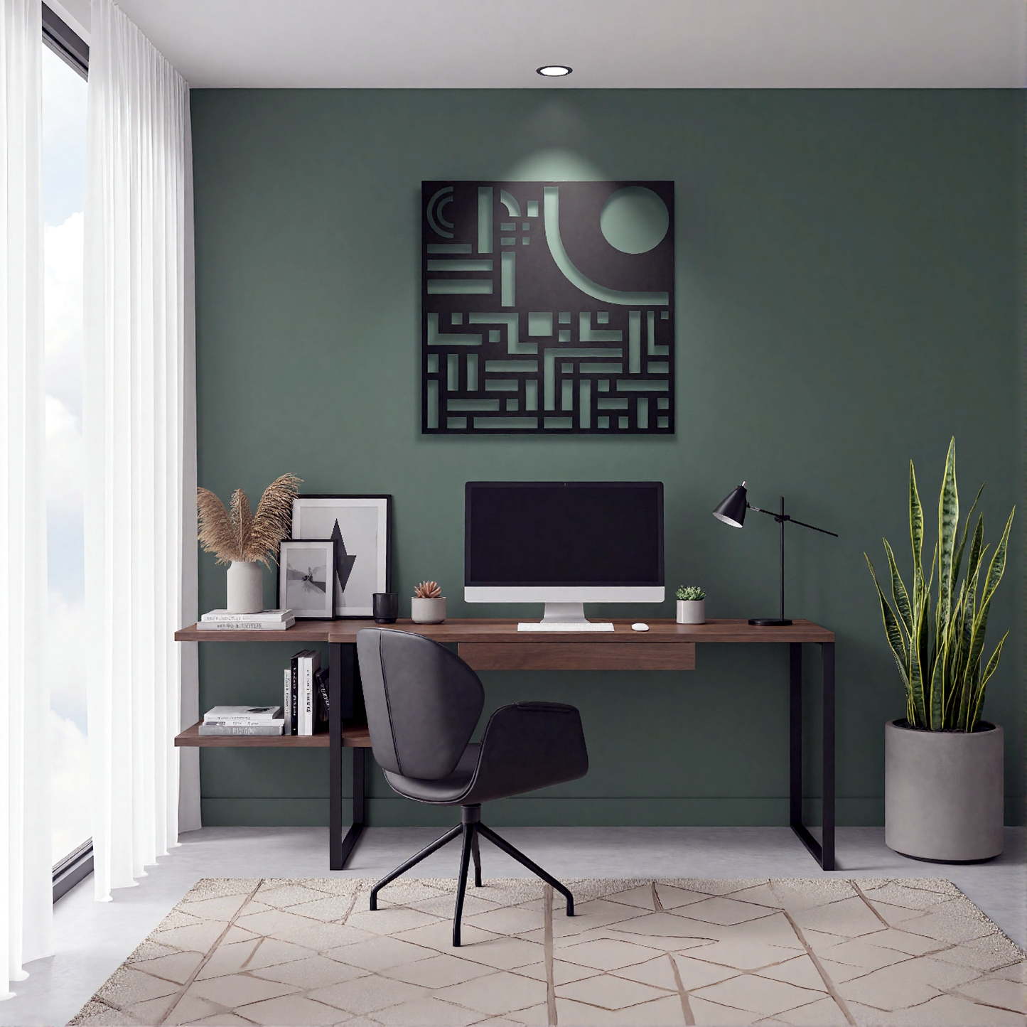 The Eclipse Blueprint | Metal Wall Art