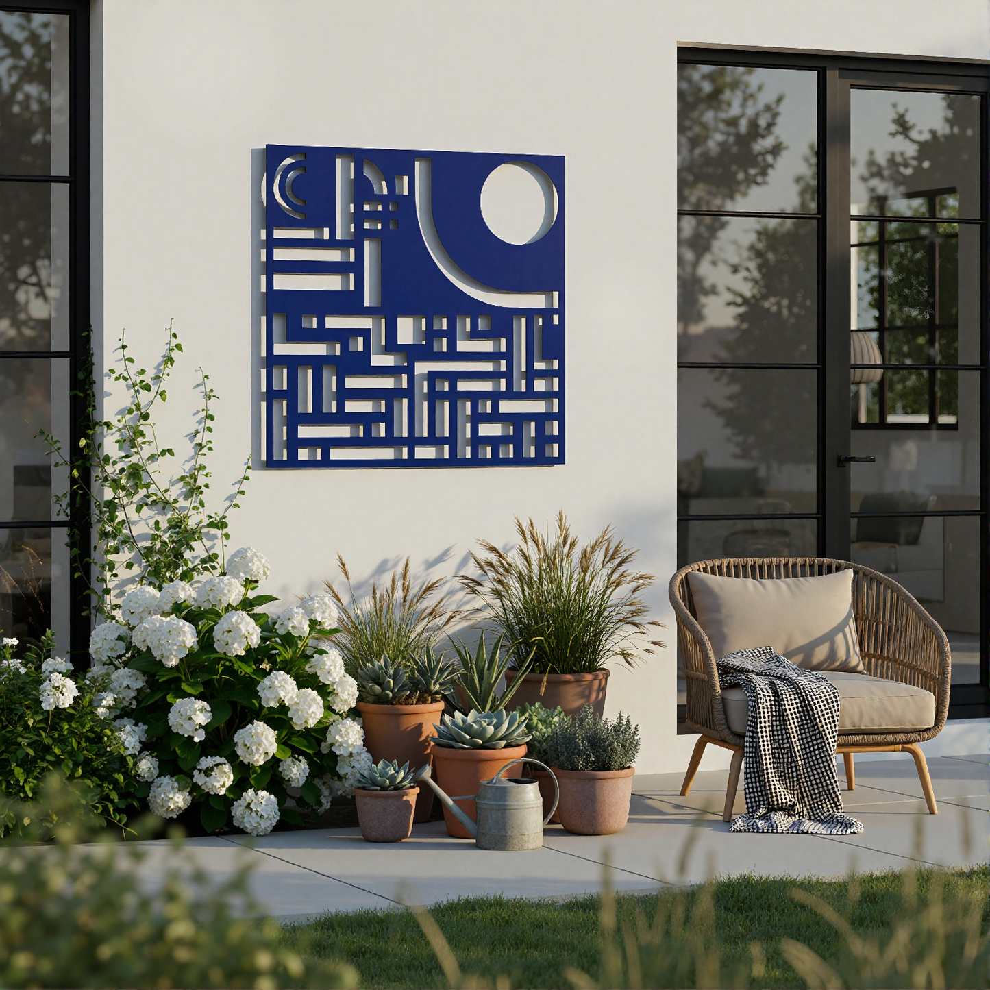The Eclipse Blueprint | Metal Wall Art