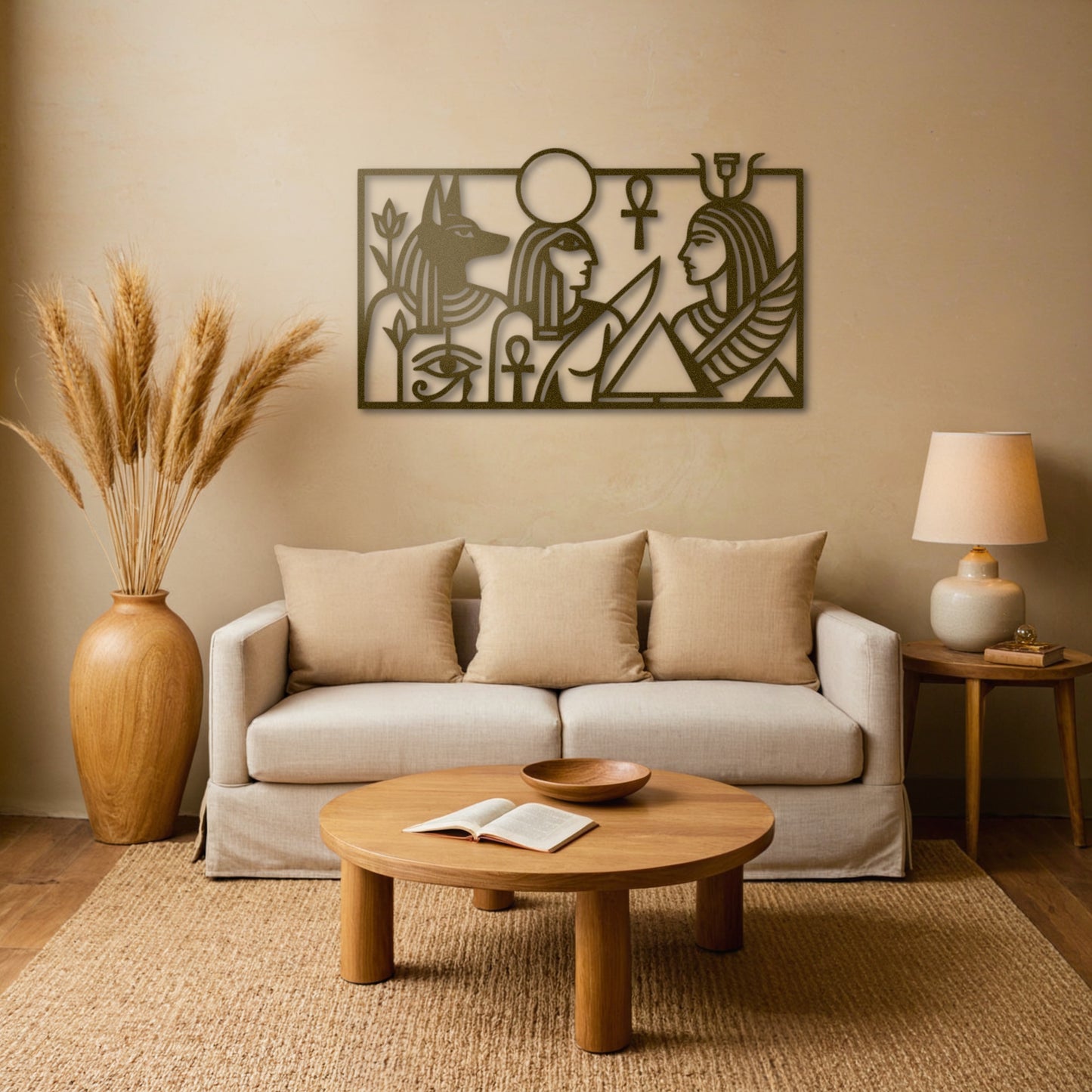 The Triad Frieze | Metal Wall Art