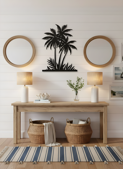 The Palm Sanctuary | Metal Wall Art