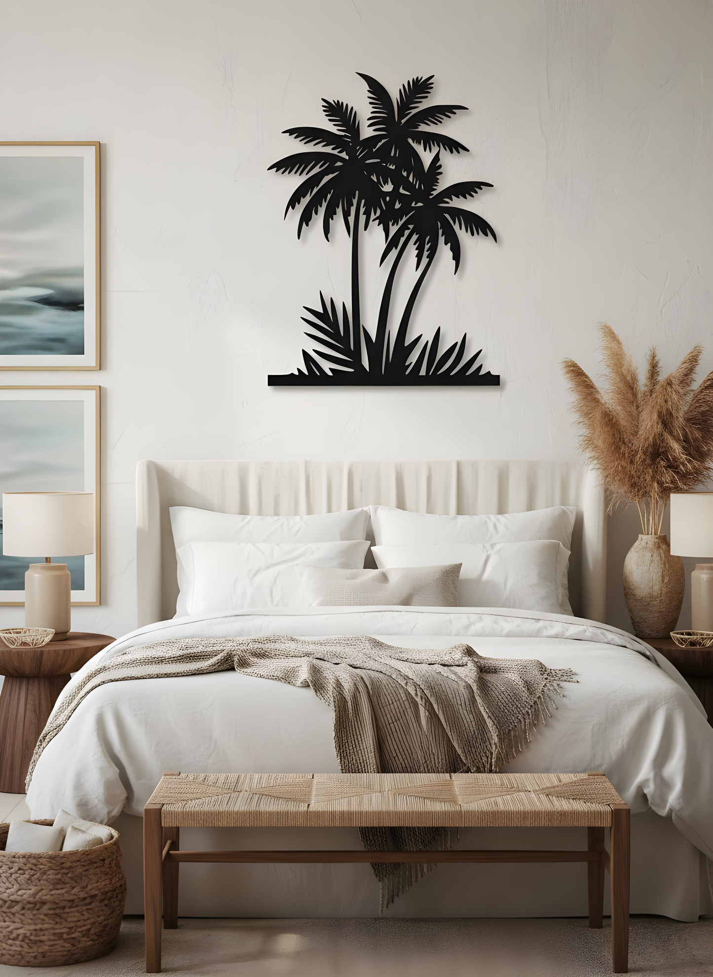 The Palm Sanctuary | Metal Wall Art