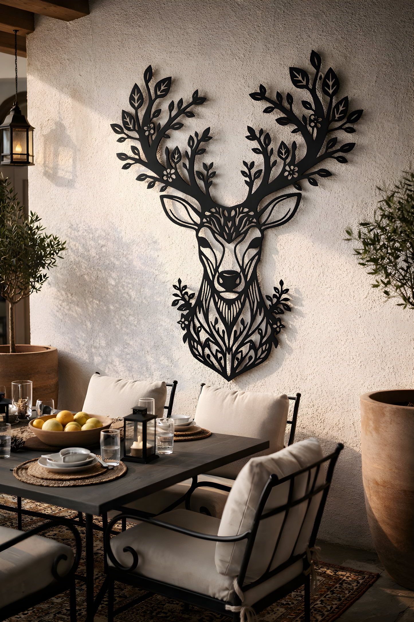 The Verdant Crown | Metal Wall Art