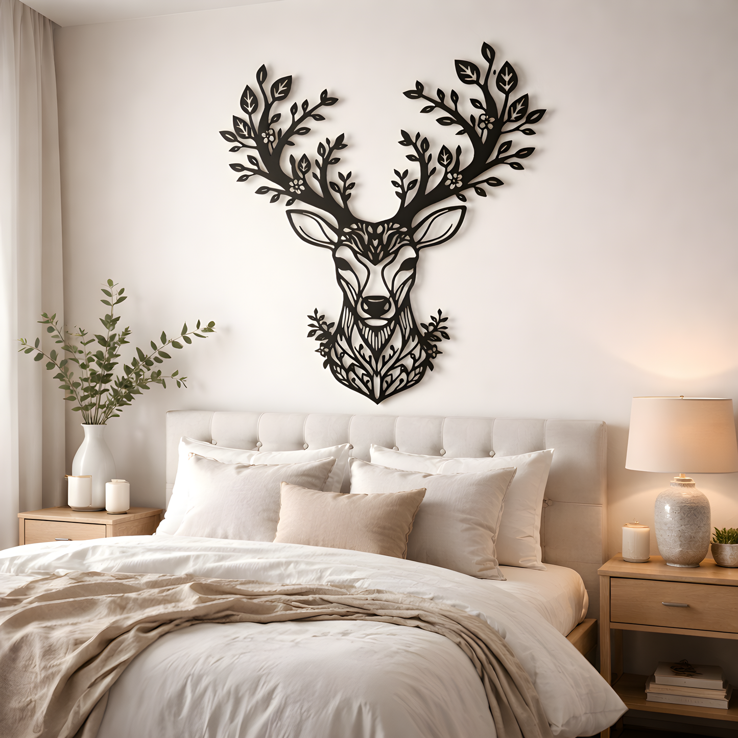 The Verdant Crown | Metal Wall Art