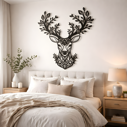 The Verdant Crown | Metal Wall Art