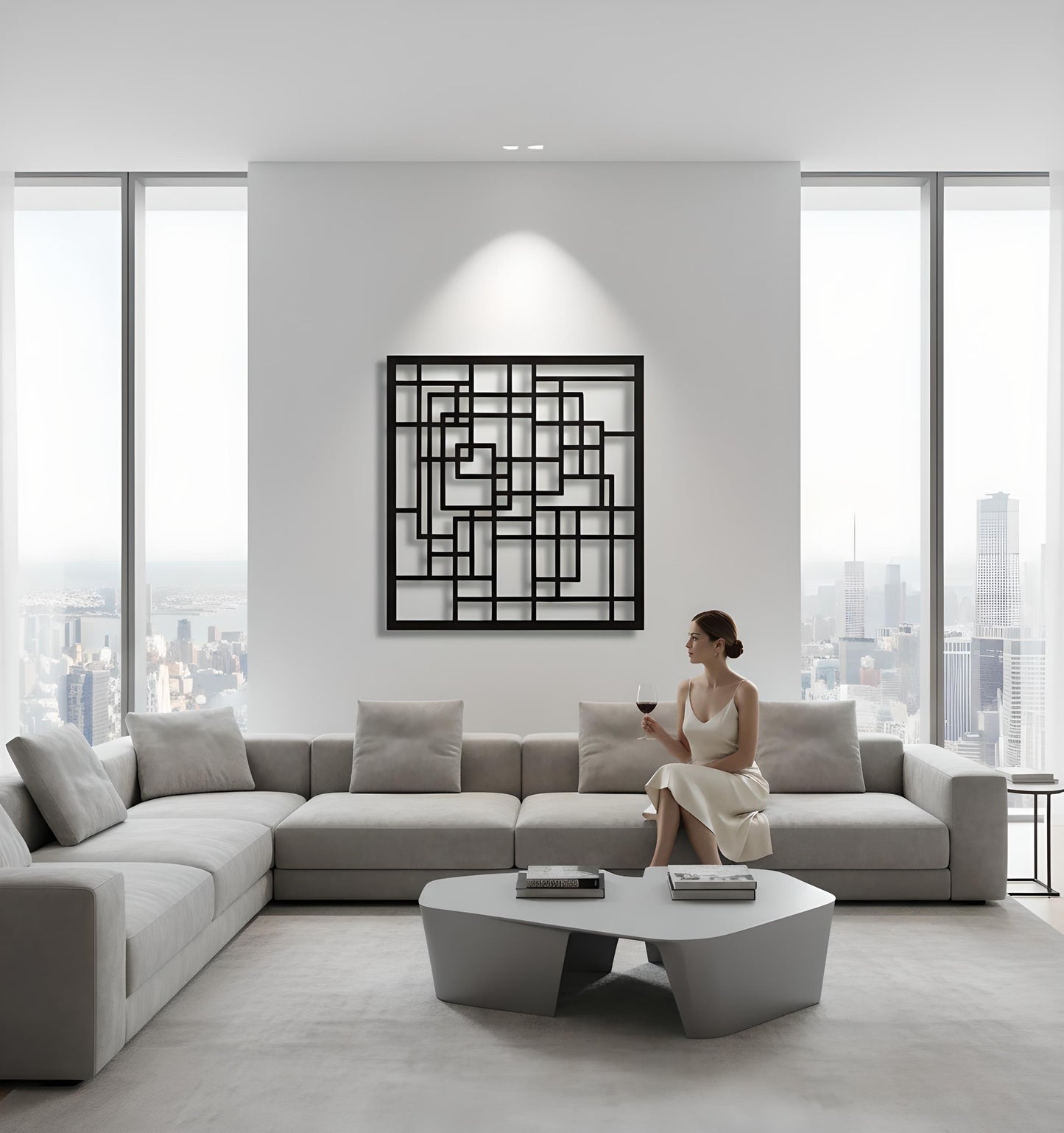 The Obsidian Framework | Metal Wall Art