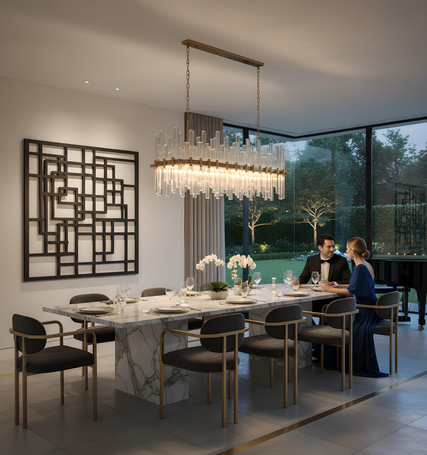 The Obsidian Framework | Metal Wall Art