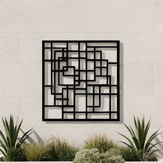 The Obsidian Framework | Metal Wall Art