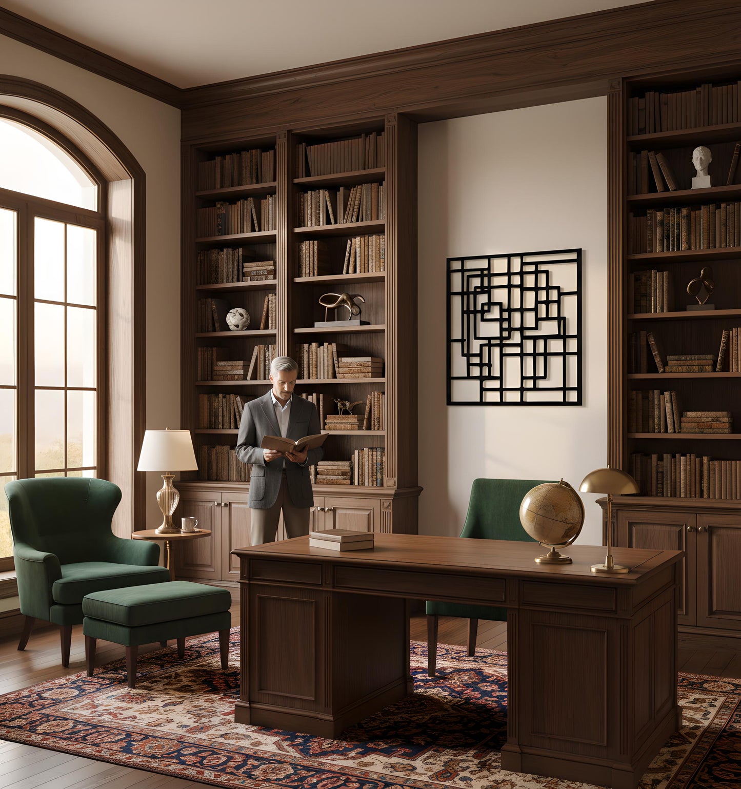 The Obsidian Framework | Metal Wall Art