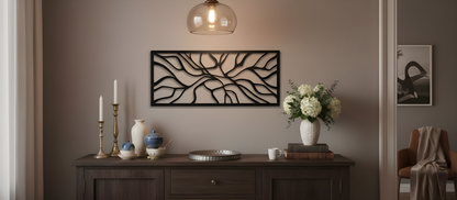 The Faultline Tapestry | Metal Wall Art