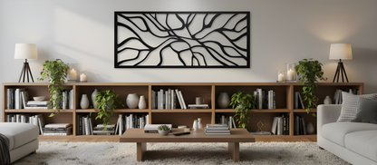The Faultline Tapestry | Metal Wall Art
