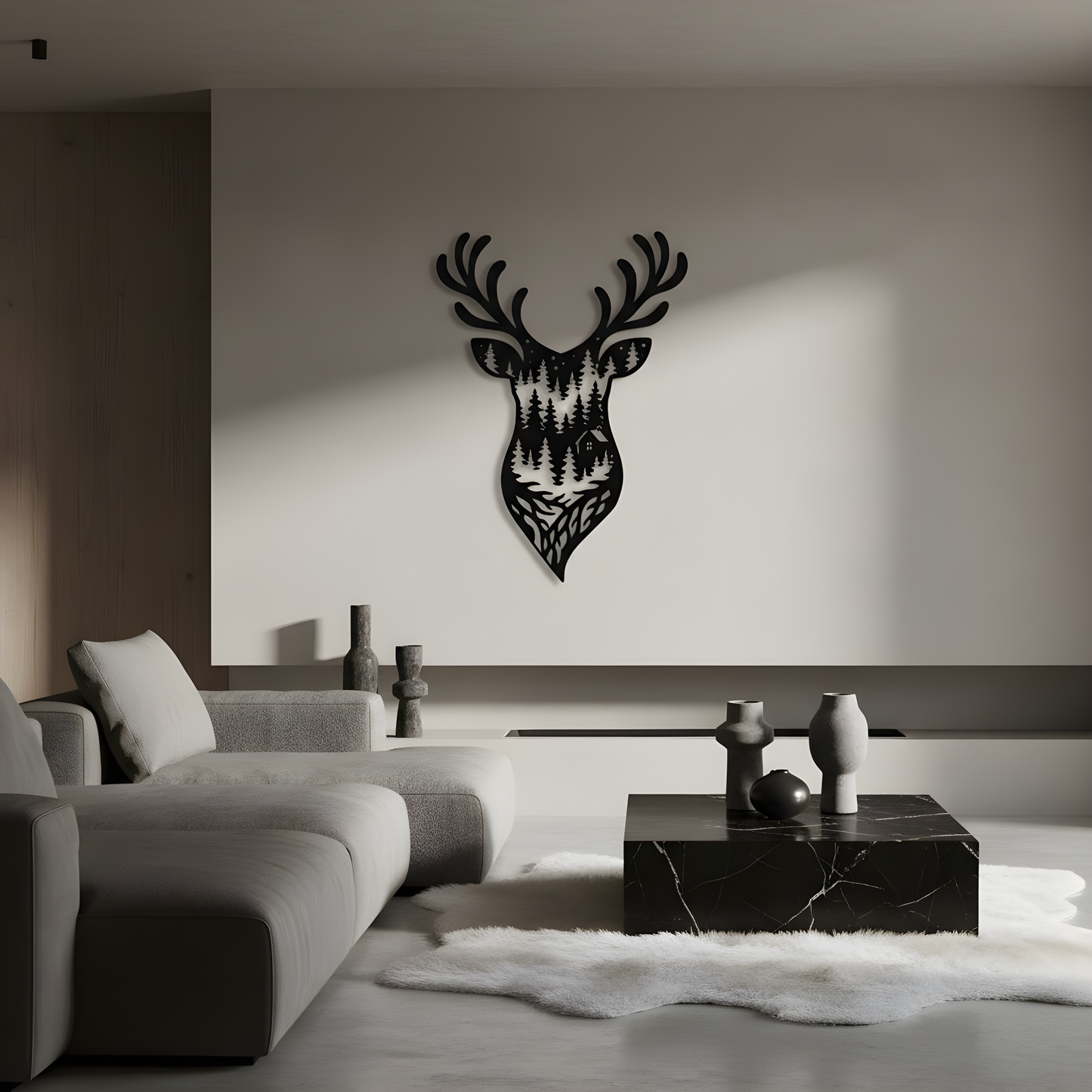 The Timberline Hearth | Metal Wall Art