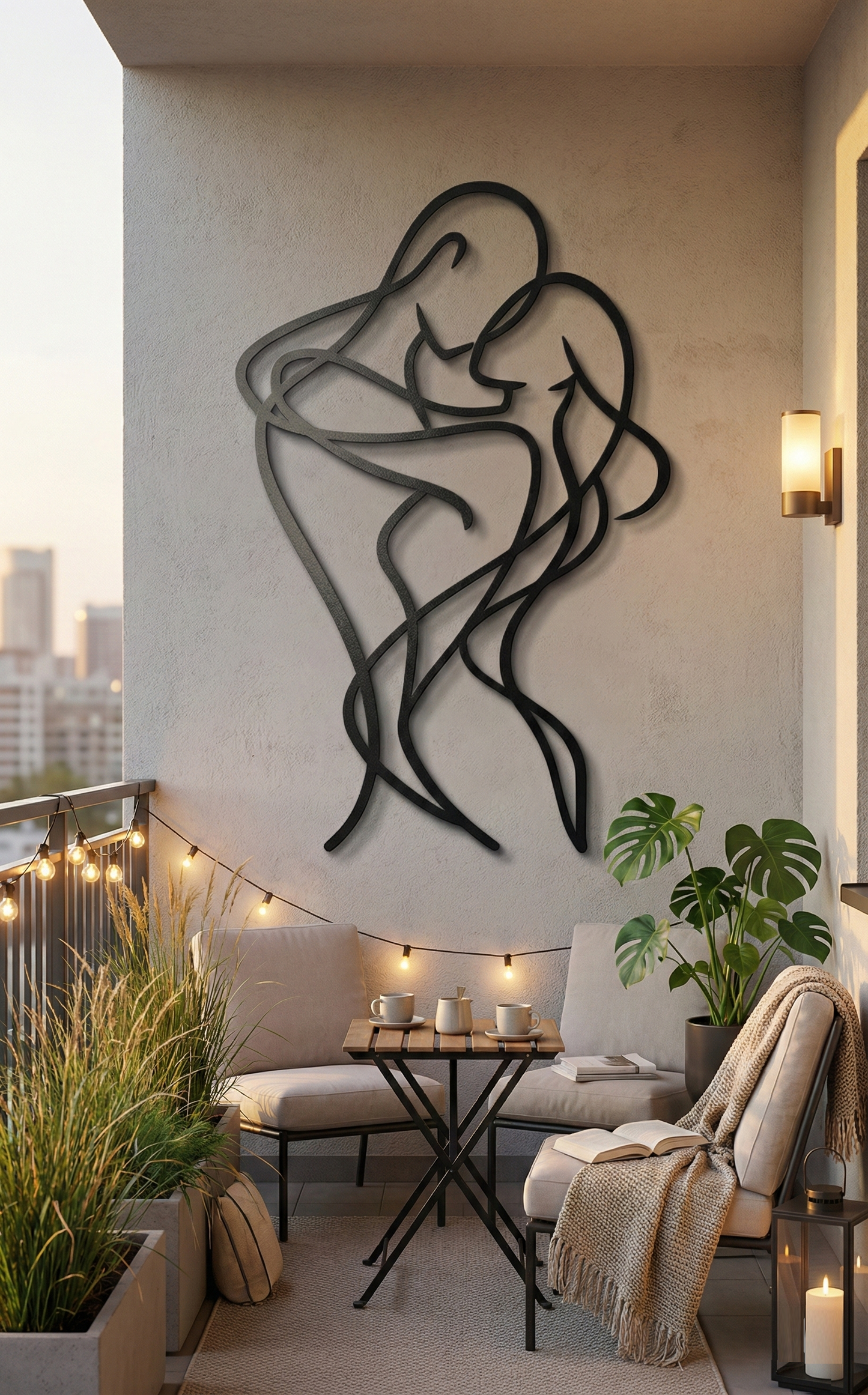 The Gravity Waltz | Metal Wall Art