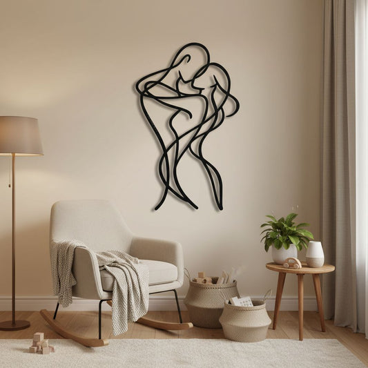 The Gravity Waltz | Metal Wall Art