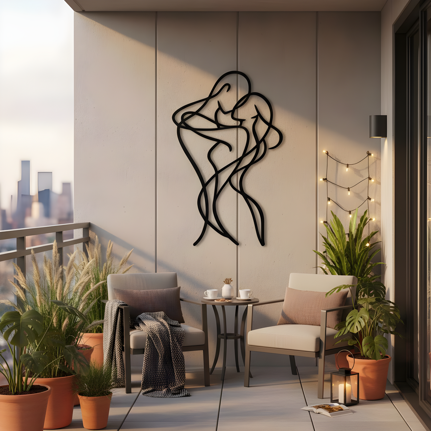 The Gravity Waltz | Metal Wall Art