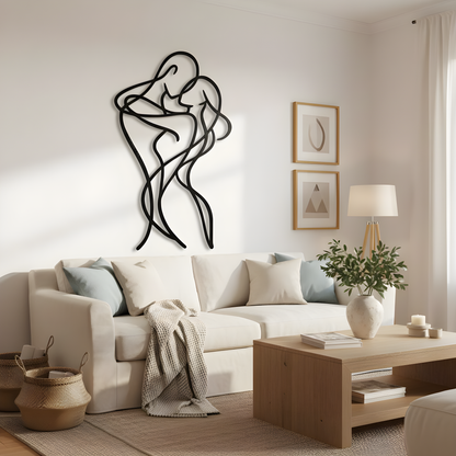 The Gravity Waltz | Metal Wall Art