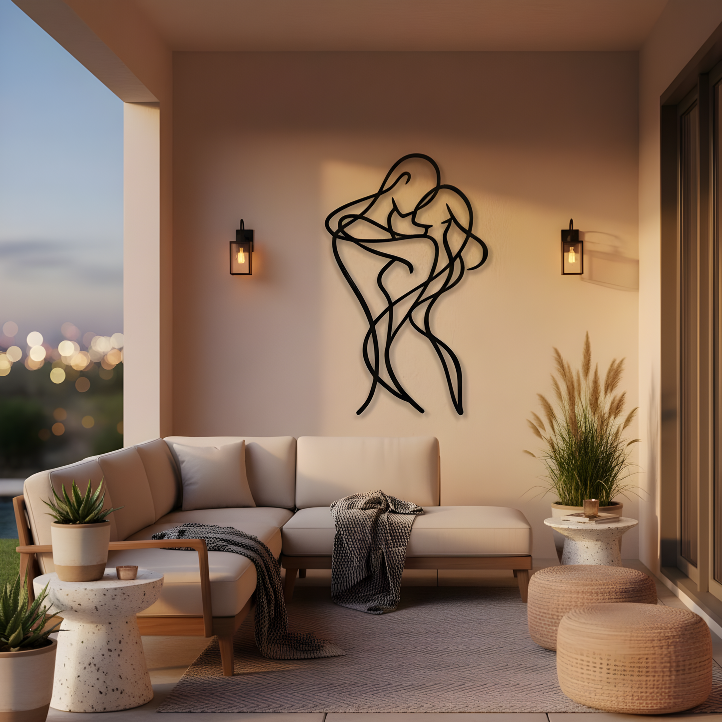 The Gravity Waltz | Metal Wall Art