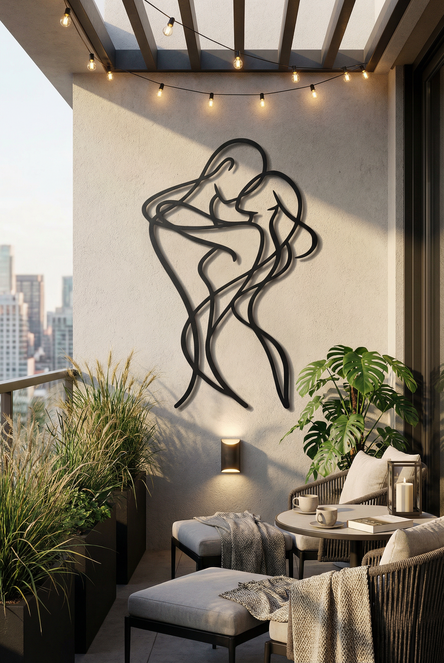 The Gravity Waltz | Metal Wall Art