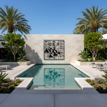 The Meridian Range | Metal Wall Art