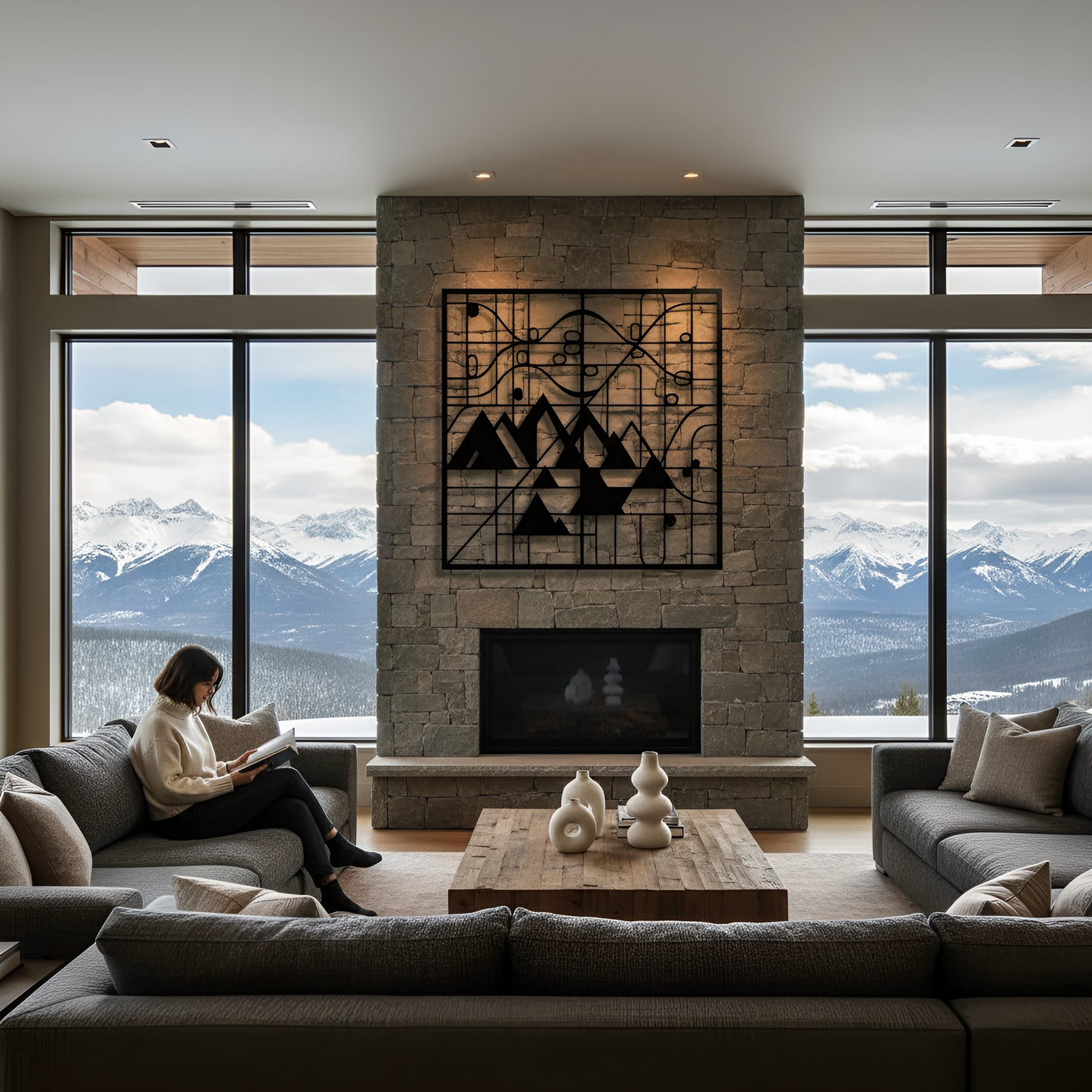 The Meridian Range | Metal Wall Art