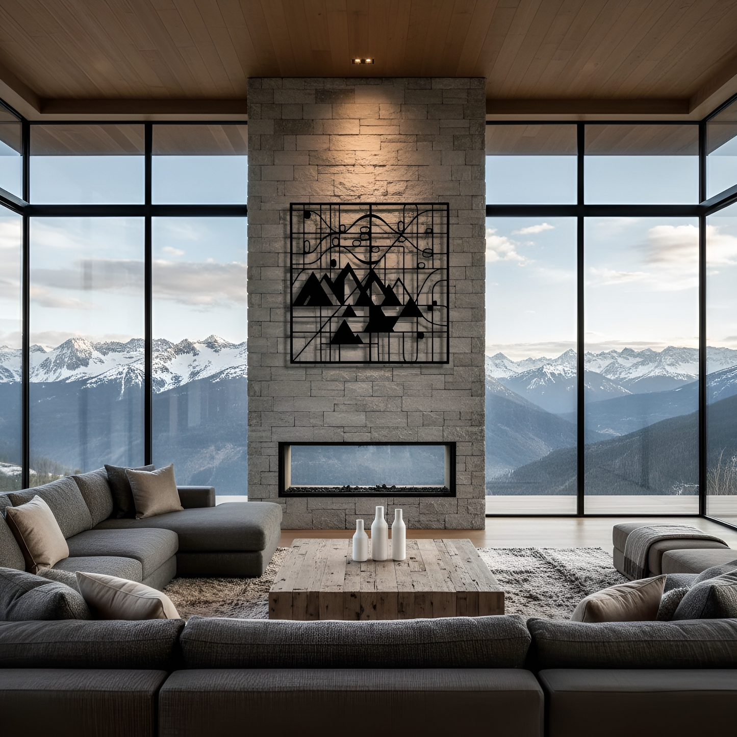 The Meridian Range | Metal Wall Art