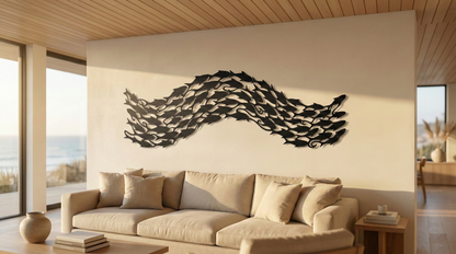 The Obsidian Bar | Metal Wall Art