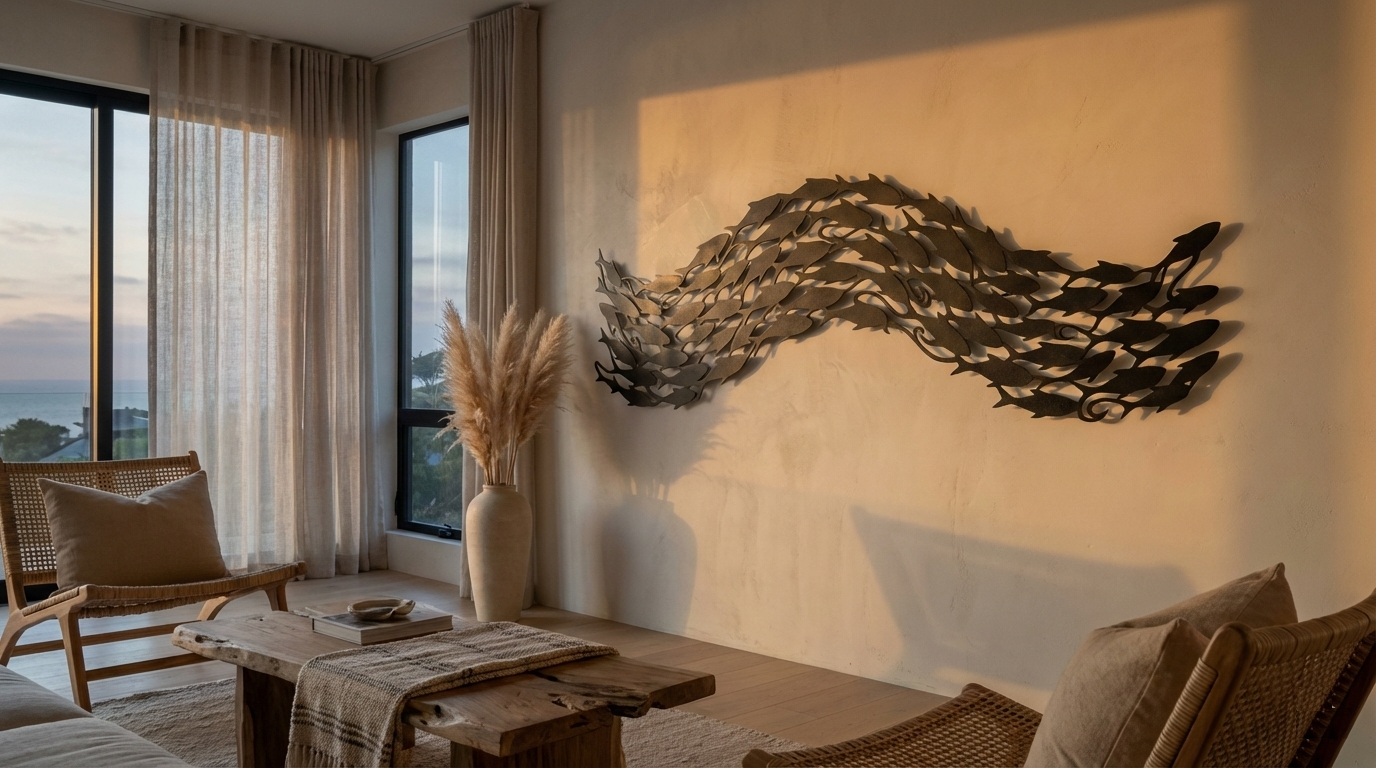 The Obsidian Bar | Metal Wall Art